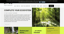 Desktop Screenshot of biomerestoration.com